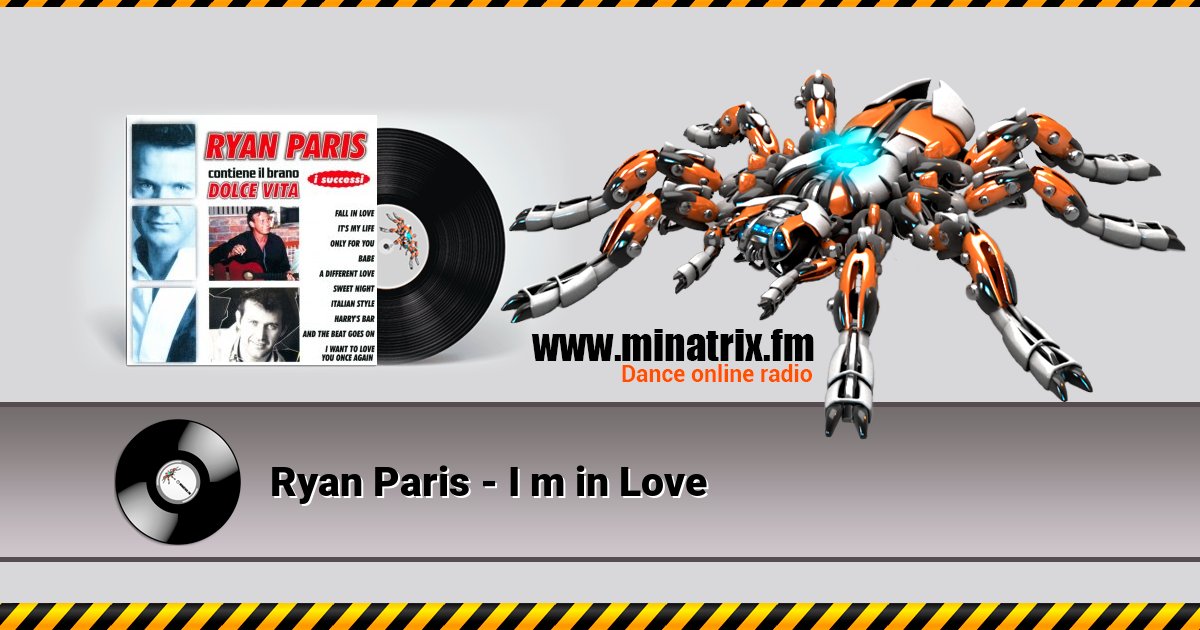 Ryan Paris - I m in Love Ryan Paris - I m in Love скачать бесплатно