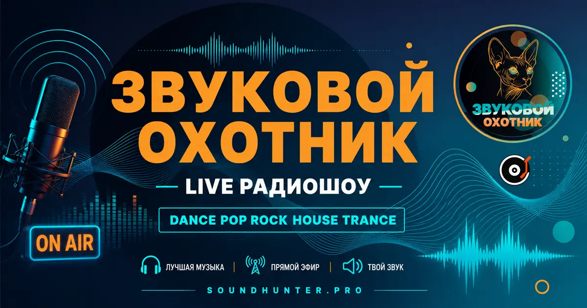 Радіошоу: «Звуковой Охотник». Субота о 21:00