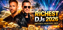 Les DJ les plus riches 2026 : l’EDM, industrie de millions