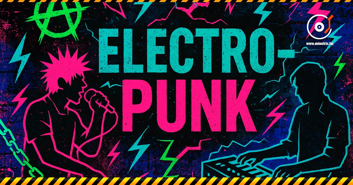 Electro-punk — la energía del punk con caos electrónico