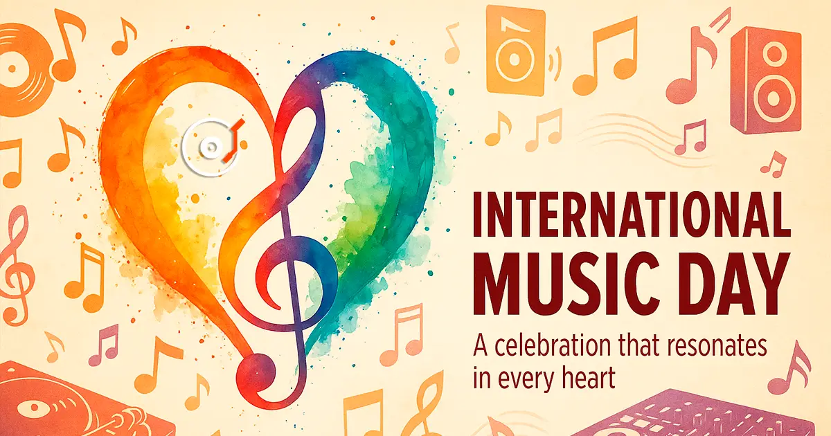 Journée internationale de la musique — une fête qui résonne dans chaque cœur