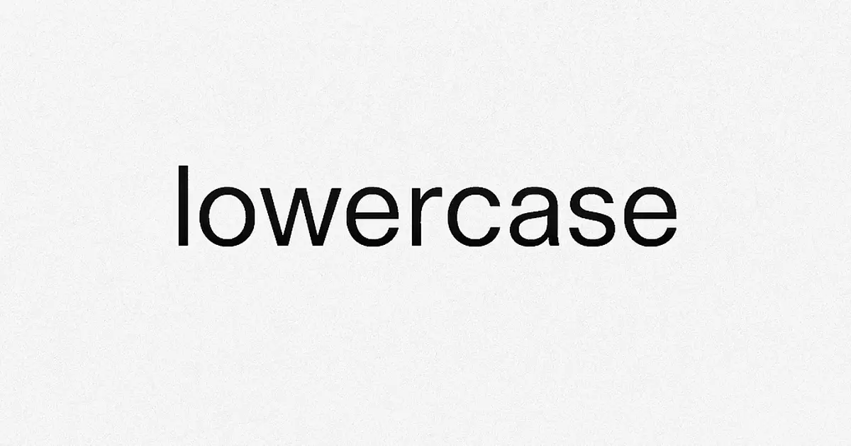 Lowercase — la musique du silence et des sons microscopiques