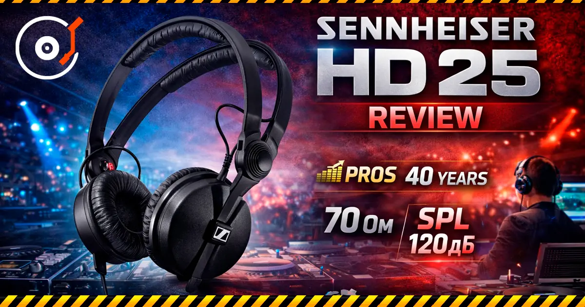 Sennheiser HD 25 —— 为什么这款耳机成为 DJ 和音频工程师的永恒标准