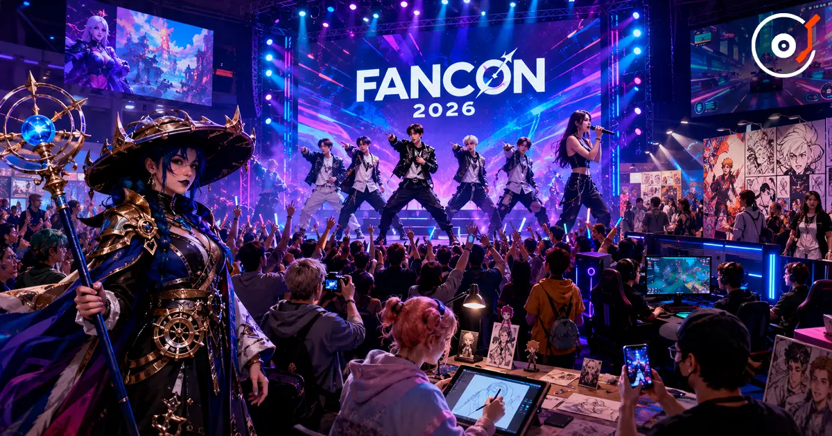 FANCON 2026 в Киеве: поп-культура, K-pop и музыка